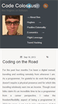 Mobile Screenshot of codecolossus.com